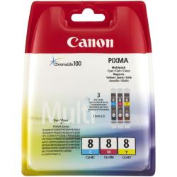 Canon CLI-8 PACK 3 SERBATOI C/M/Y BLISTER