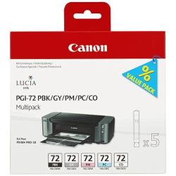 Canon £PGI-72 PBK/GY/PM/PC/CO MULTIPACK