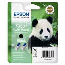 Epson TWIN PACK T0501 2 CARTUCCE NERO
