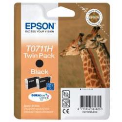 Epson TWIN PACK T0711H  2CART.NERO