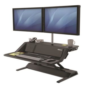 Fellowes SIT STAND LOTUS DX WORKSTATION NERO