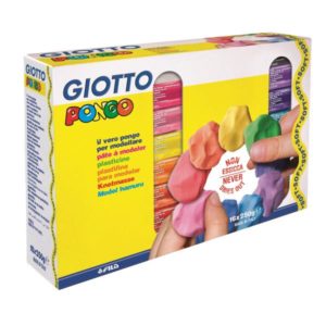 Giotto CF16 PANETTI PLASTILINA250G COL.ASS