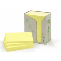 Post-it CF16POST-IT RICICL 655-1T GIALLO