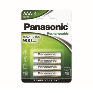 Panasonic BLISTER4 MINISTILO AAA RIC. 900 MAH