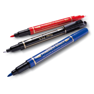 Pentel CF12 MARCATORE TWIN TIP NERO