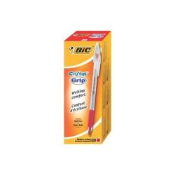 Bic CF20PENNA SF CRISTAL GRIP ROSSO