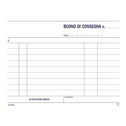 Data Ufficio CF5 BLOCCO BUONI CONS RIC 11.5X16.5