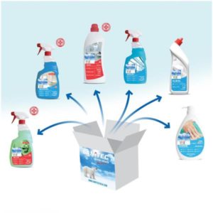 Sanitec CF6 KIT DETERGENZA DISINFETTANTI